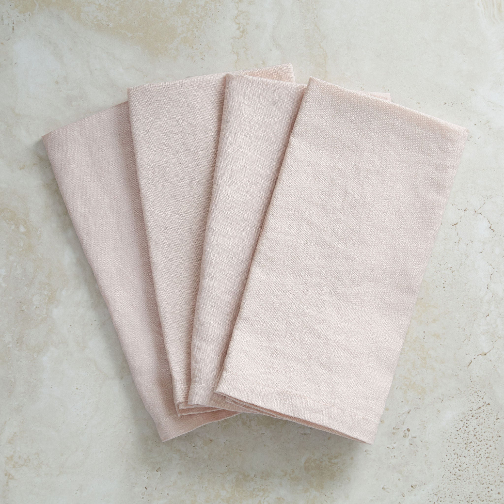 Blush Pink Linen Napkin