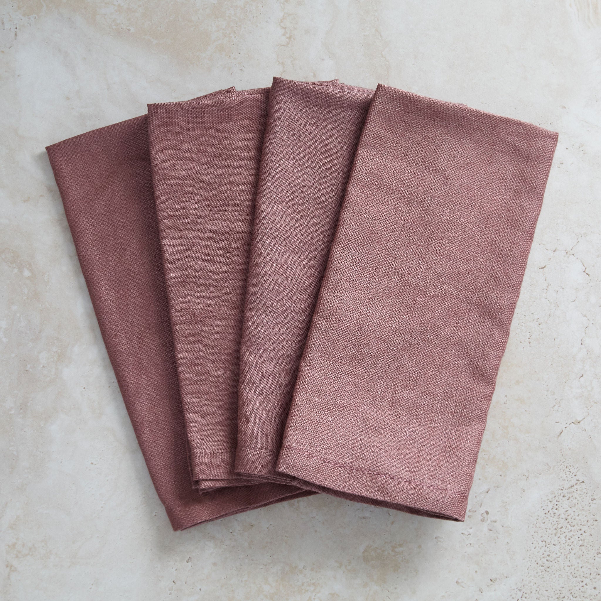 Native Berry Linen Napkin