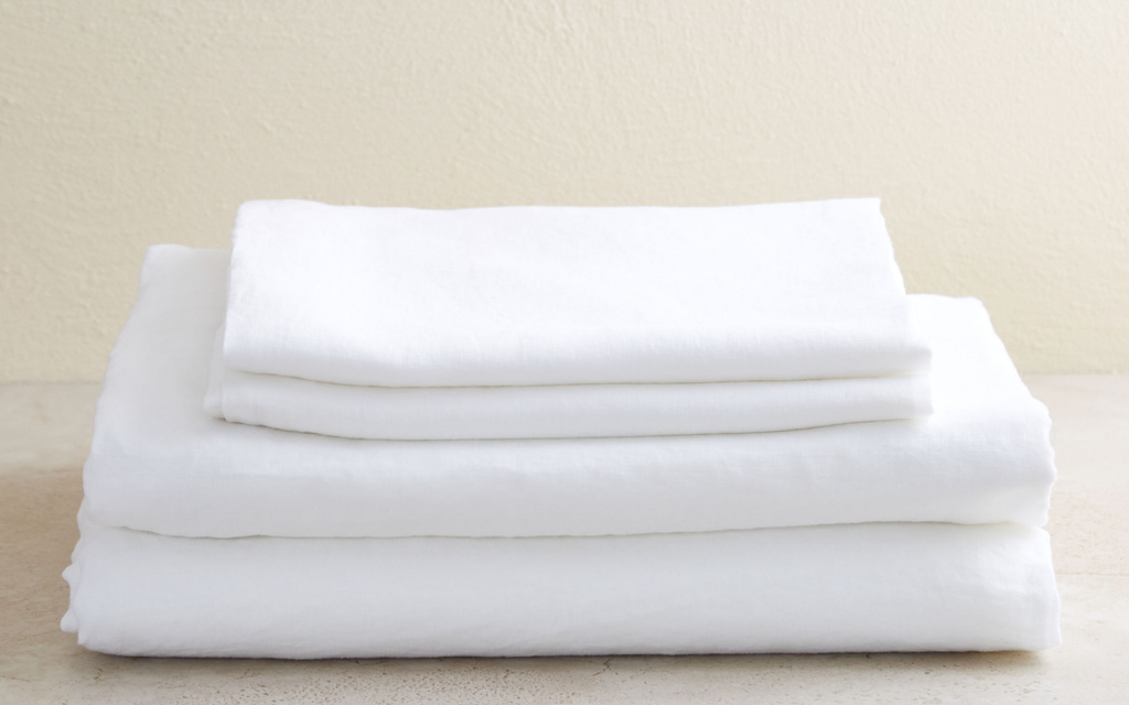 Linen Social White Linen Bed Sheets