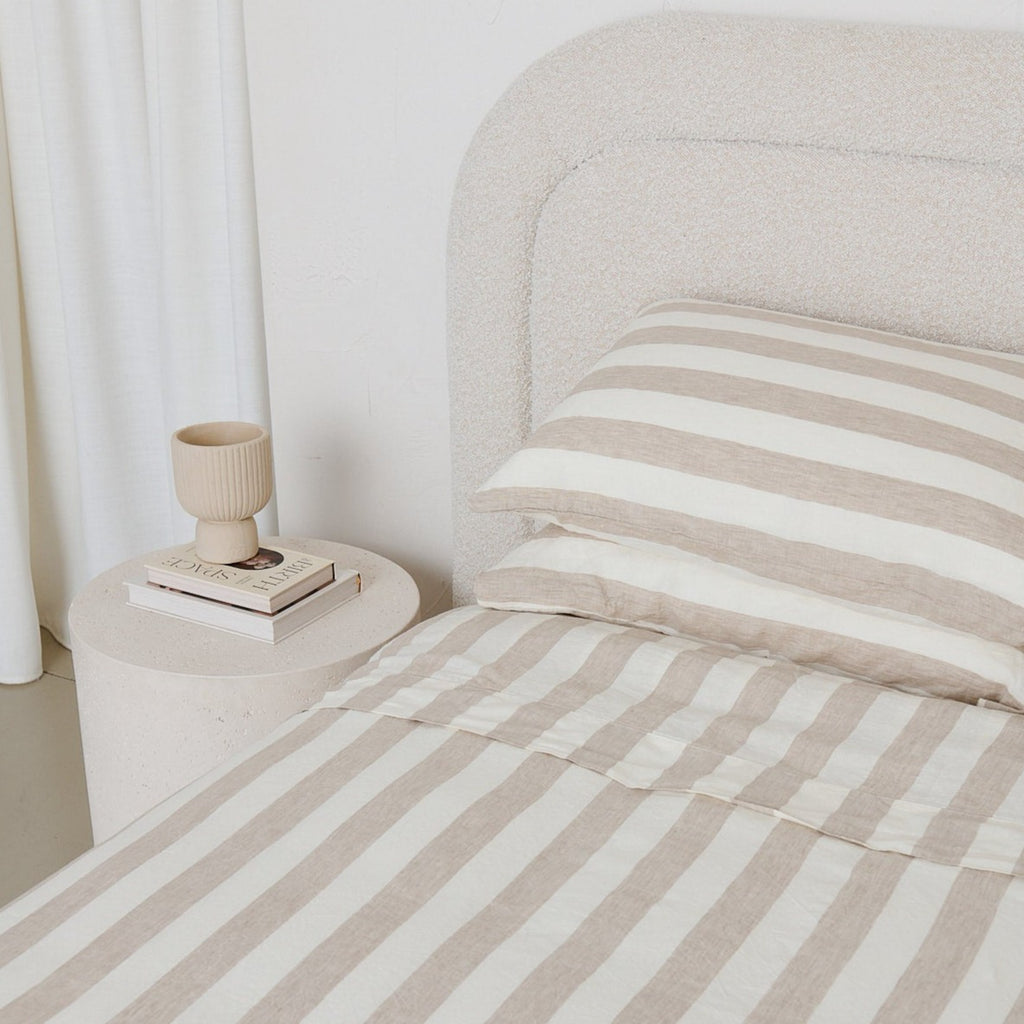 Milk and Honey Fitted Sheet