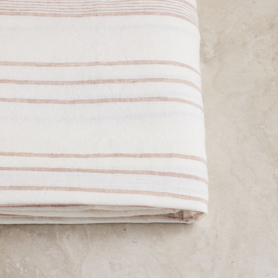 Sienna Amalfi Striped Fitted Sheet