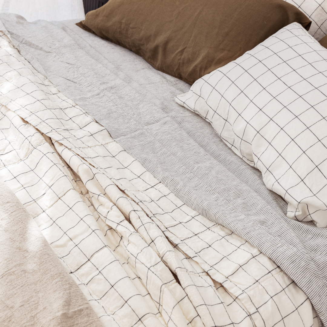 Olive King Linen Pillowcase (Set of 2)