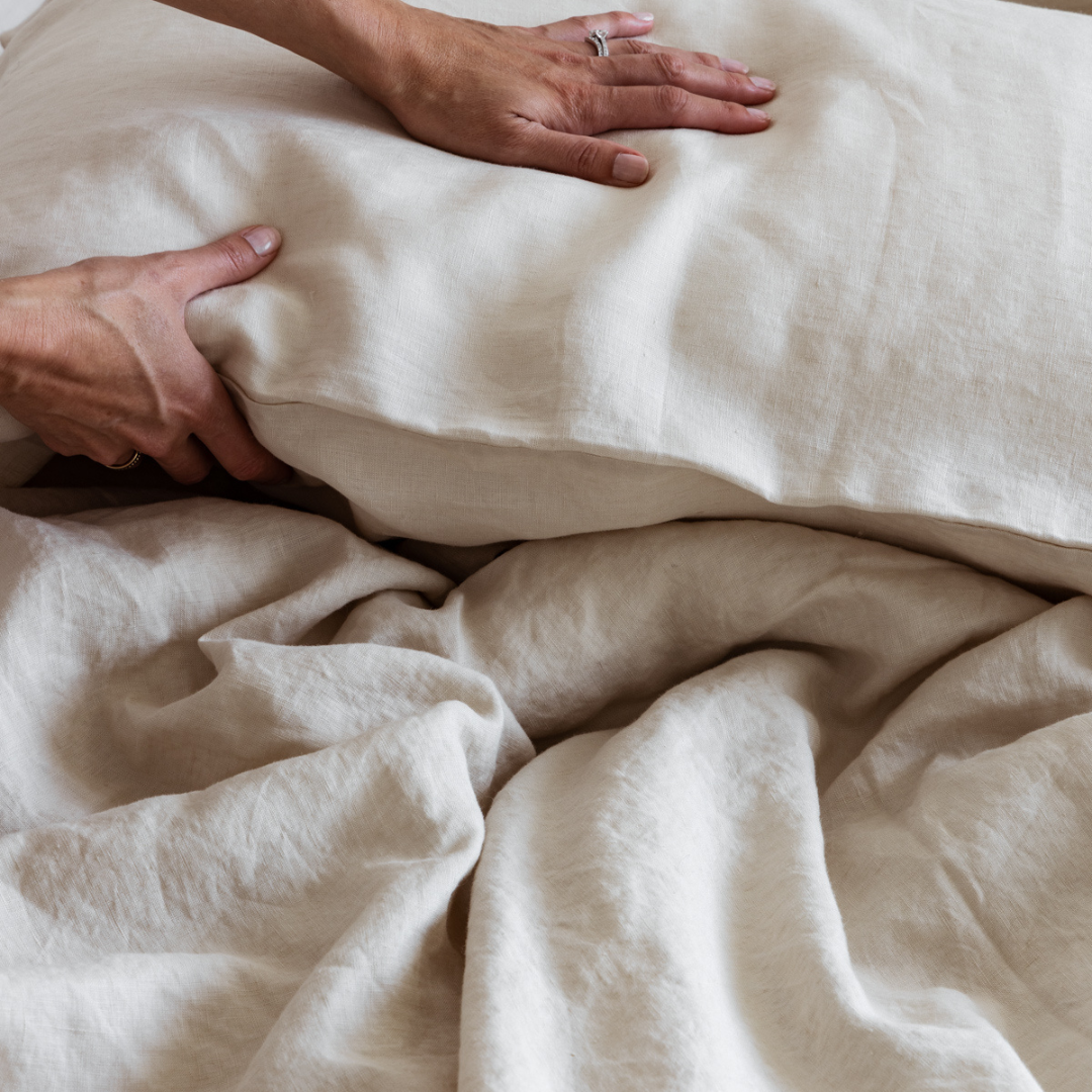 Neutral Linen Duvet Set