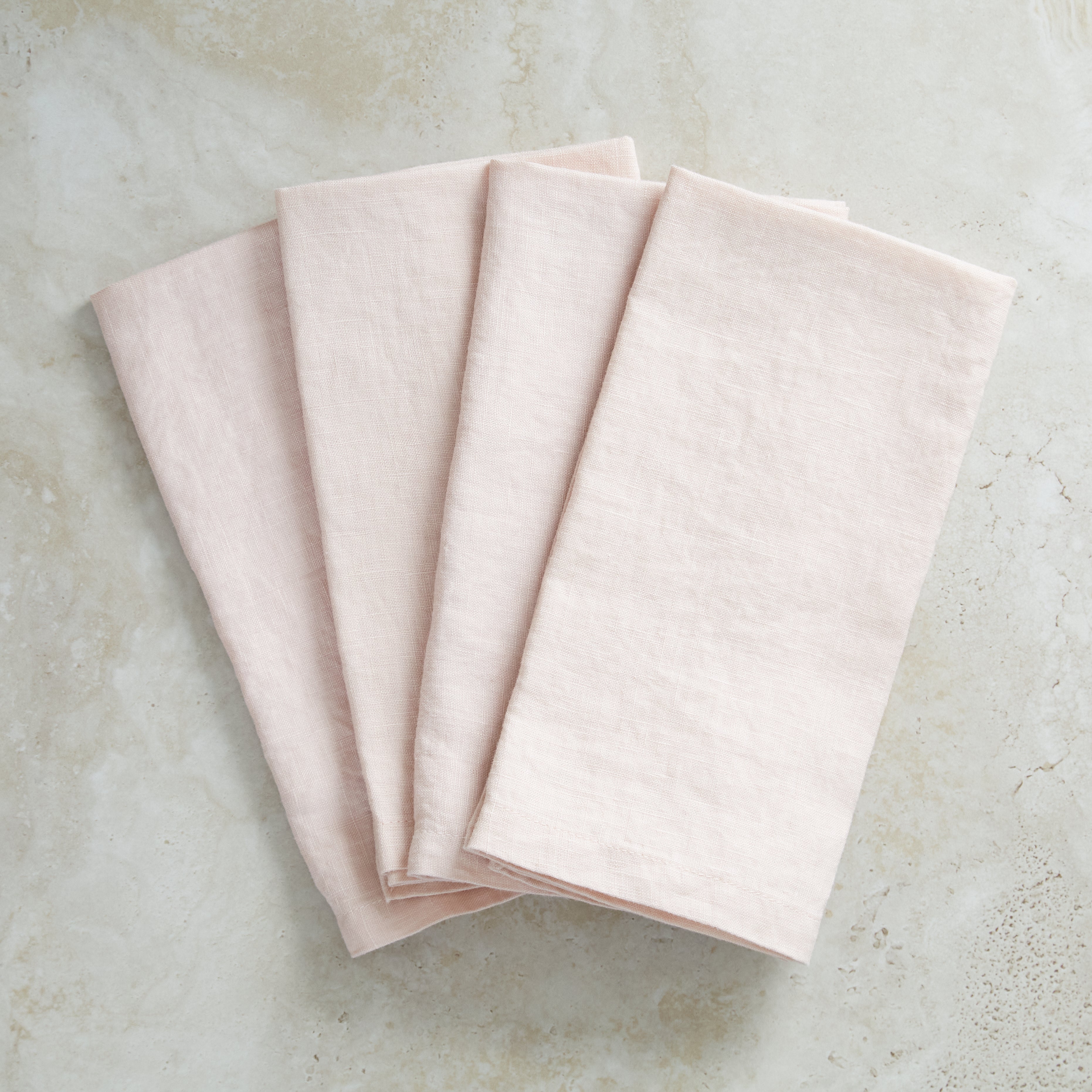 Blush Pink Linen Napkin