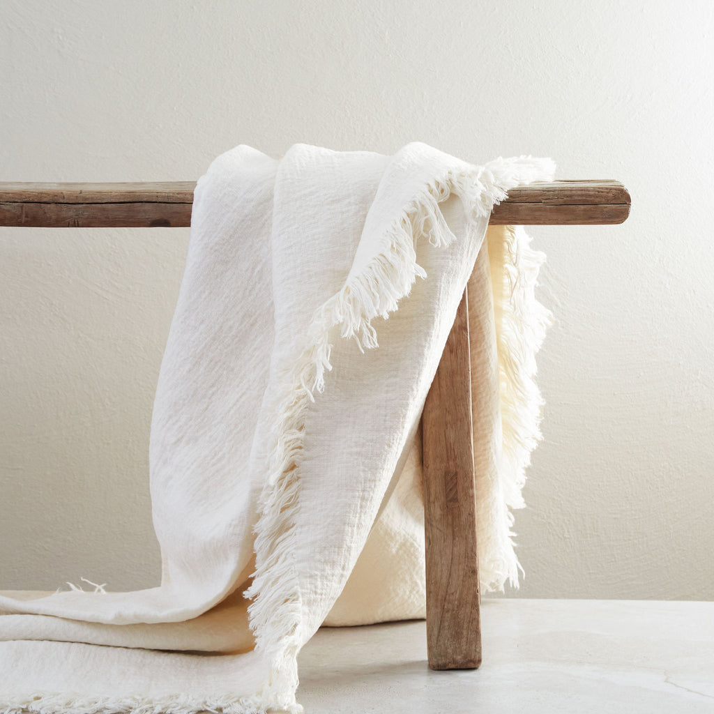 Linen Throw Blanket - Linen Social