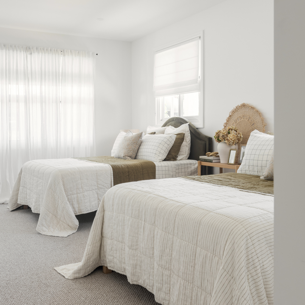 Striped Quilt Cover