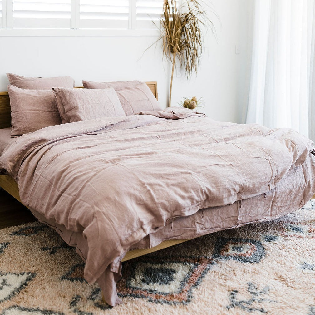 Dusty Pink Fitted Sheet