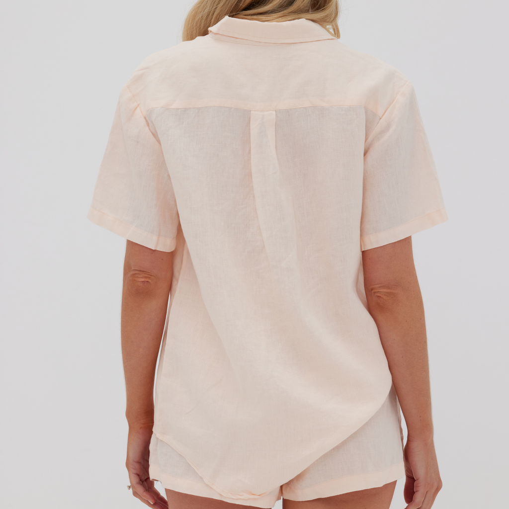 Linen Peach Matching Set