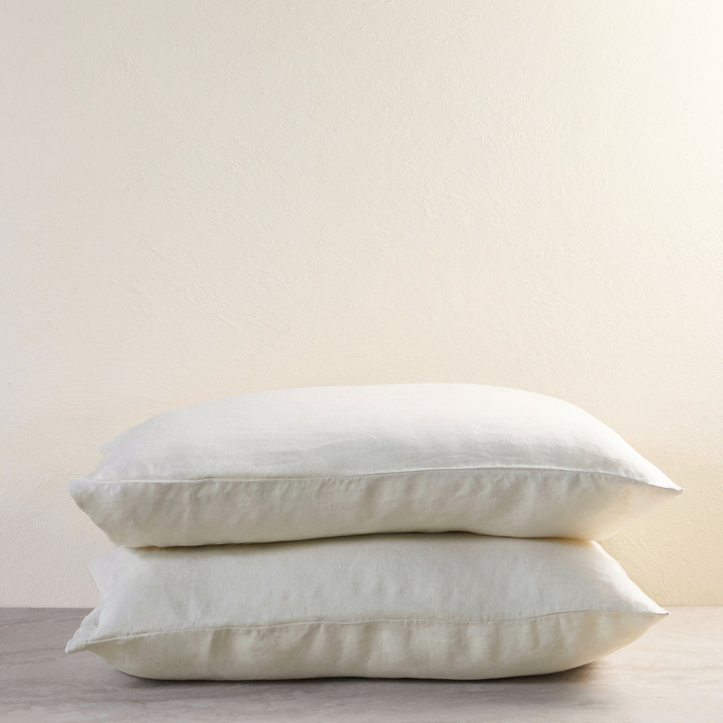 Birch Standard Linen Pillowcase