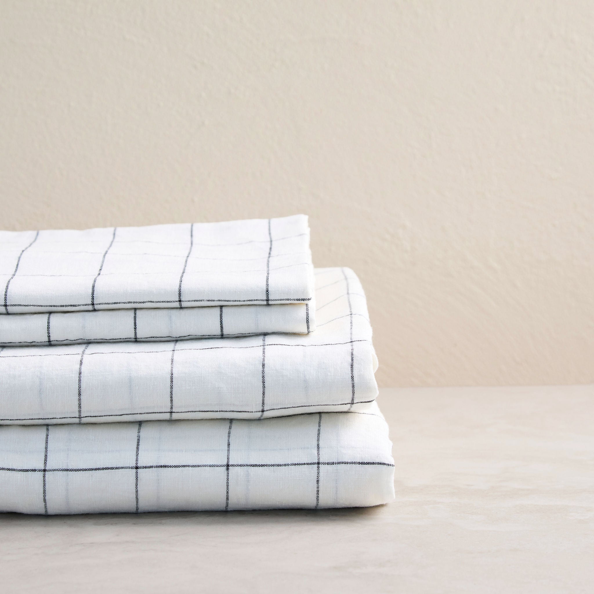 Ash Grid Sheet Set