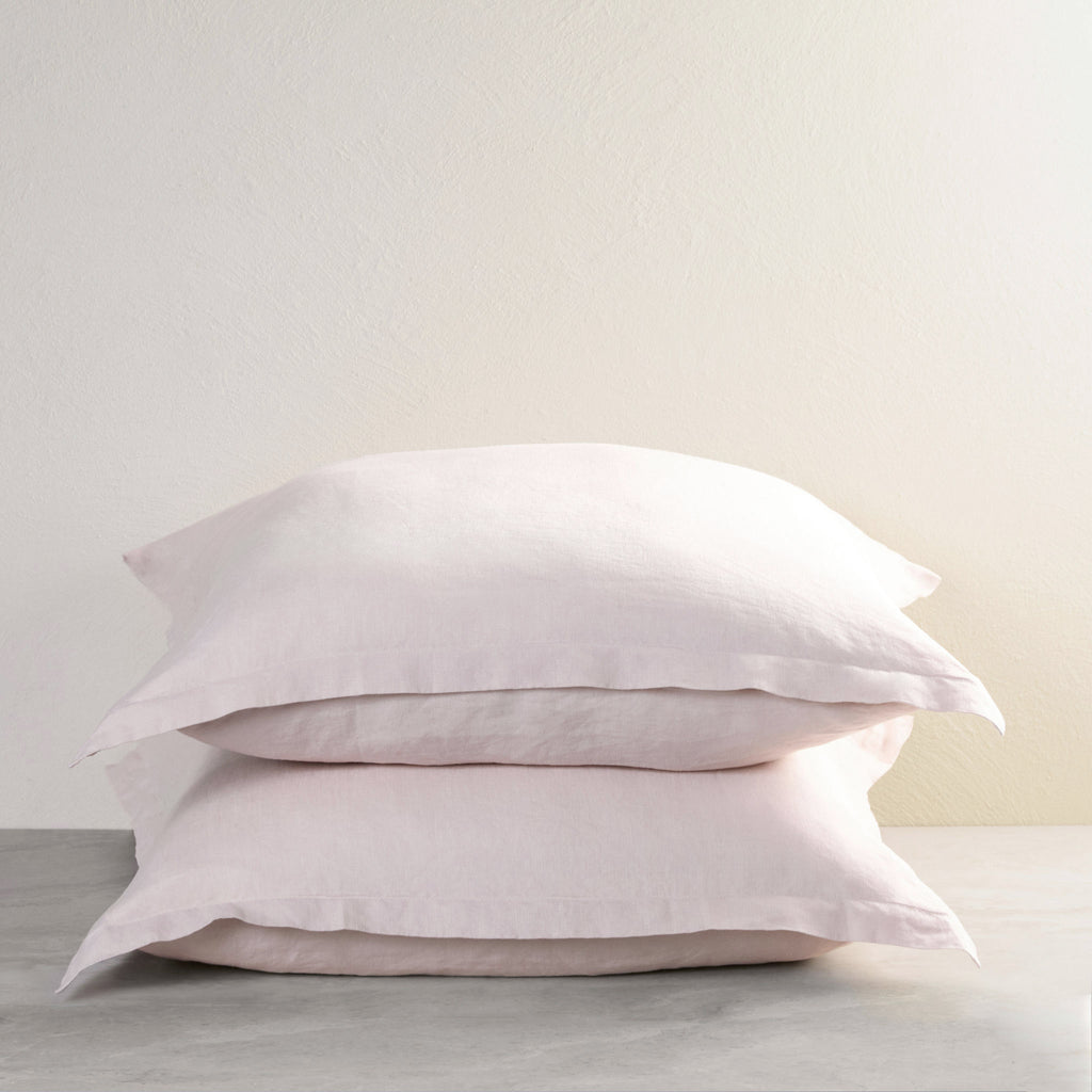 Blush European Pillowcase (Set of 2)