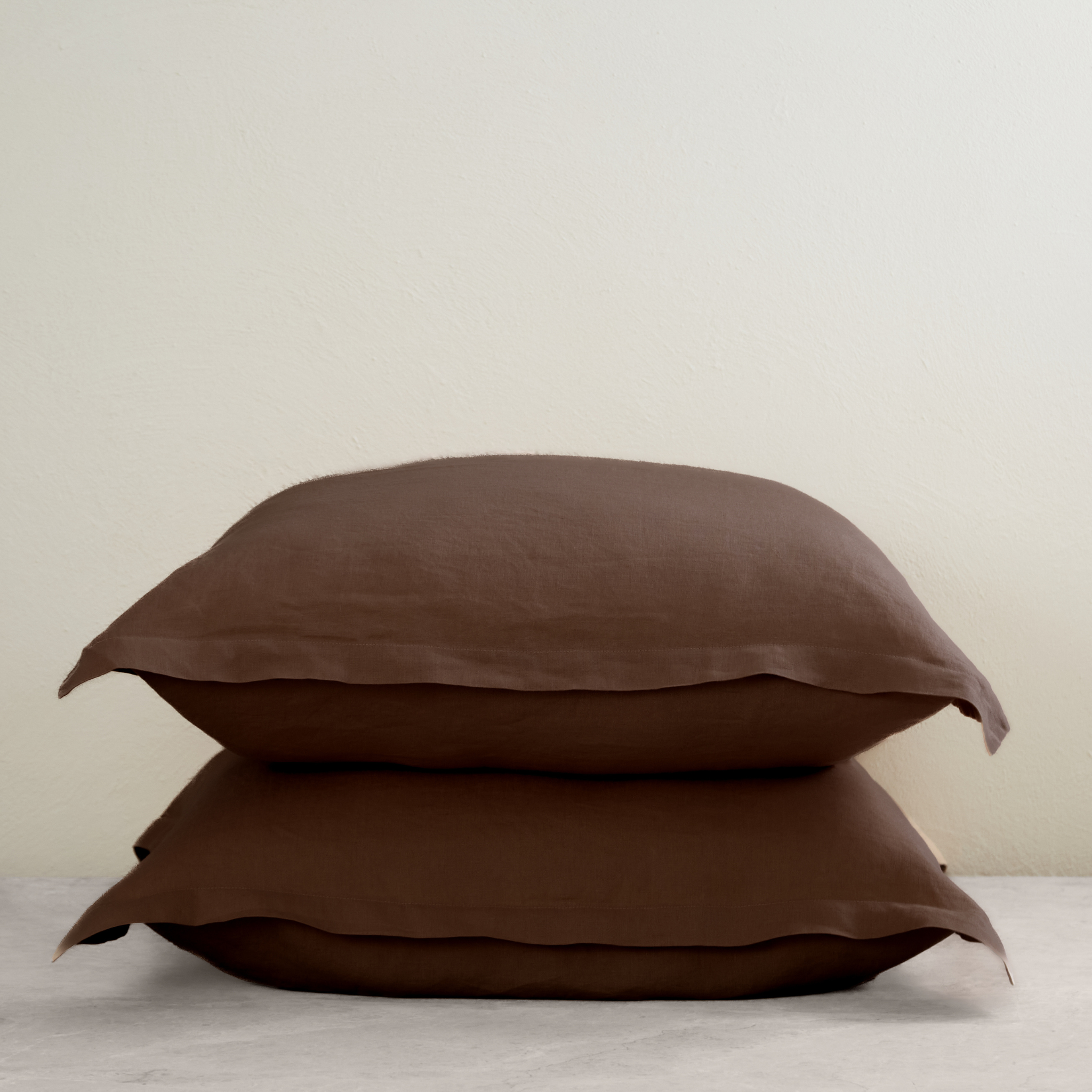 Chocolate European Pillowcase (Set of 2)