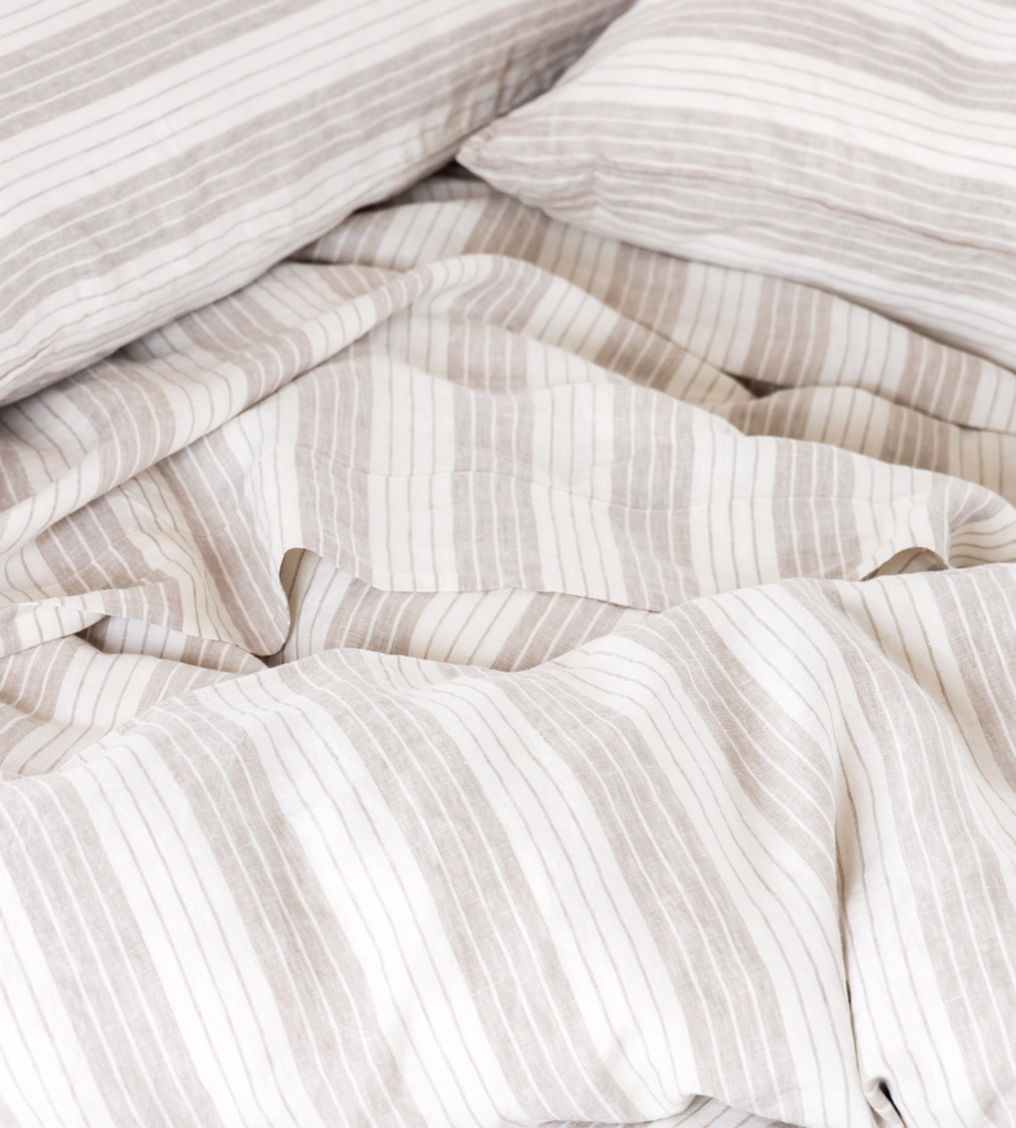 Milk and Honey Chest Stripe Linen