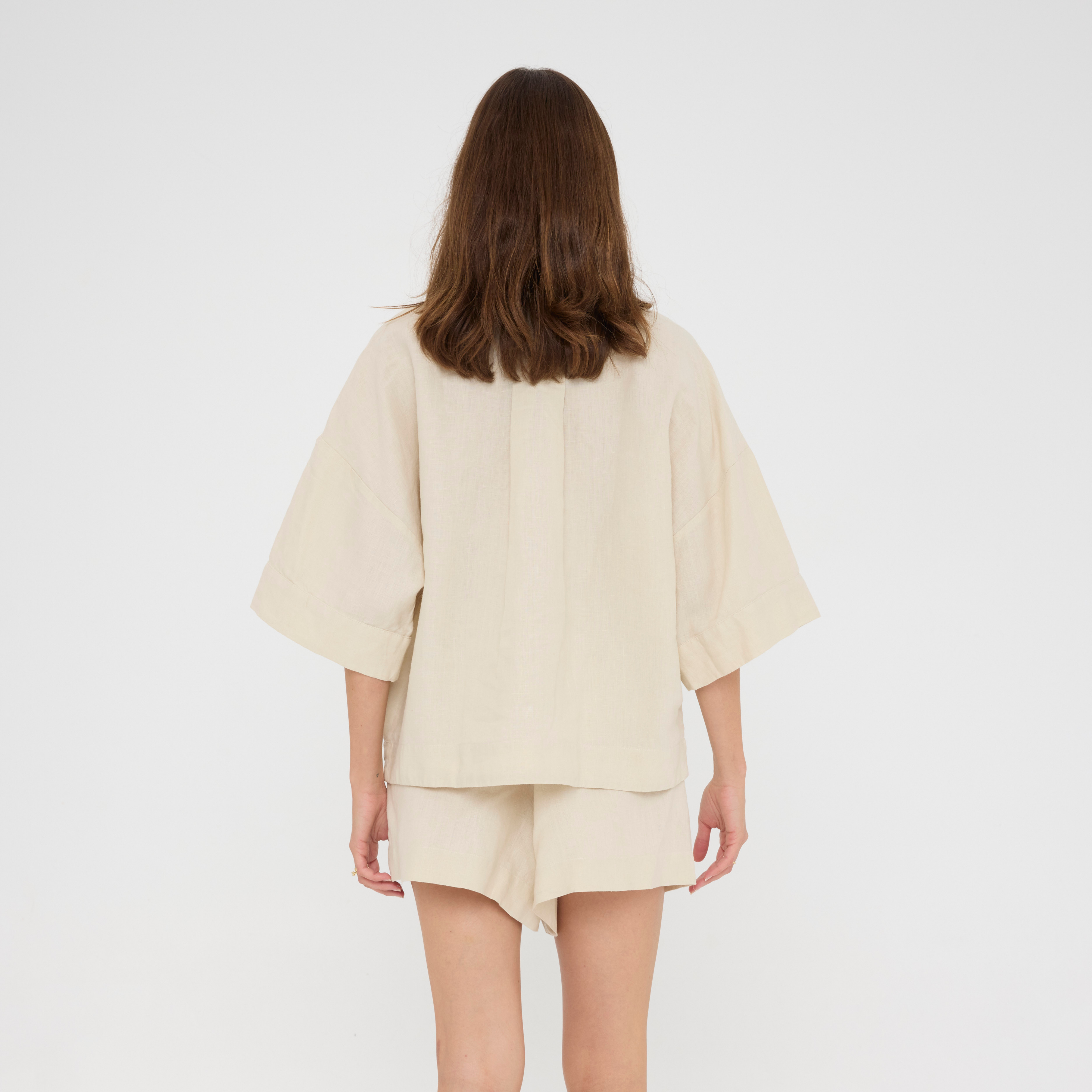 Birch Relaxed Linen Loungewear Set