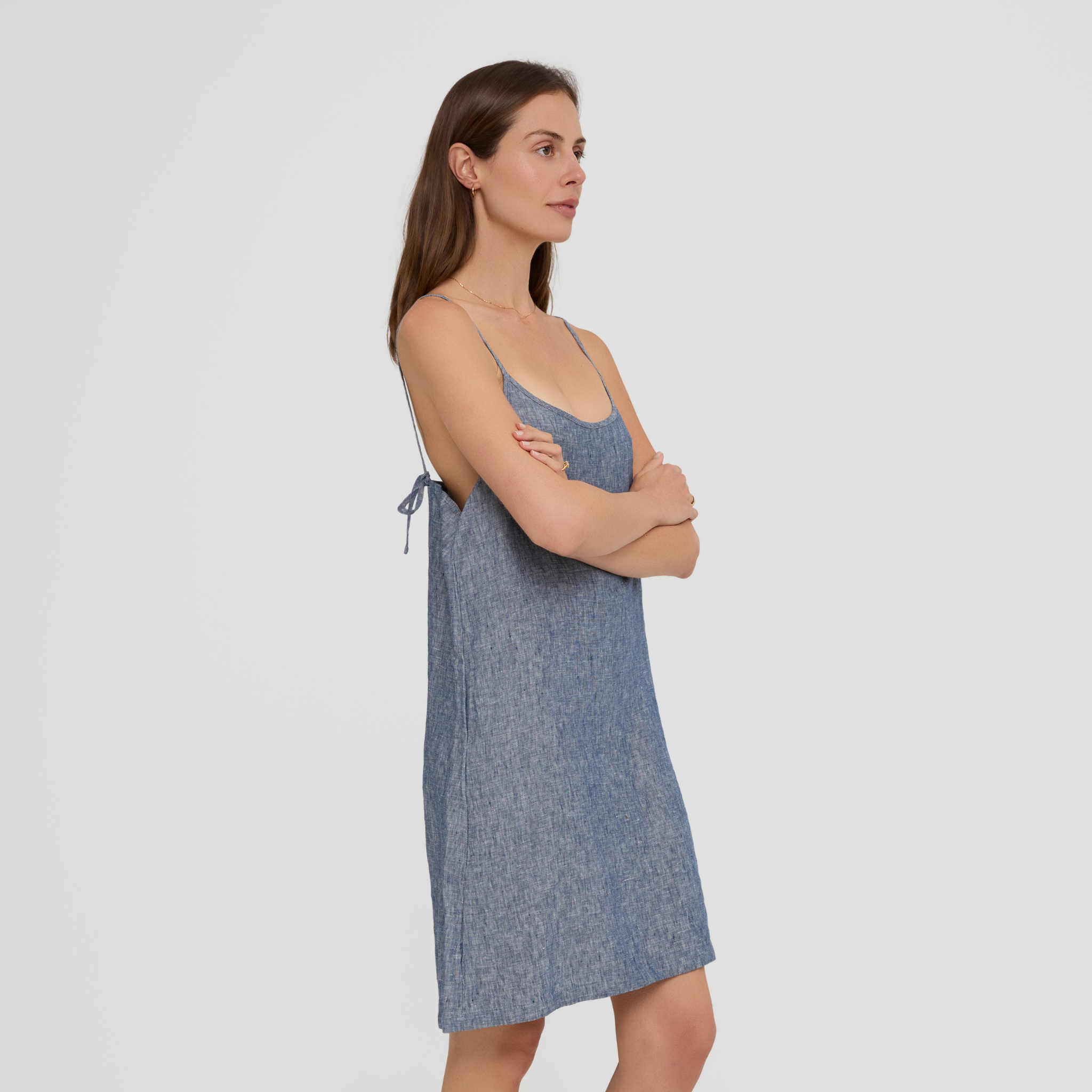 Women’s linen nightie made from European Flax
