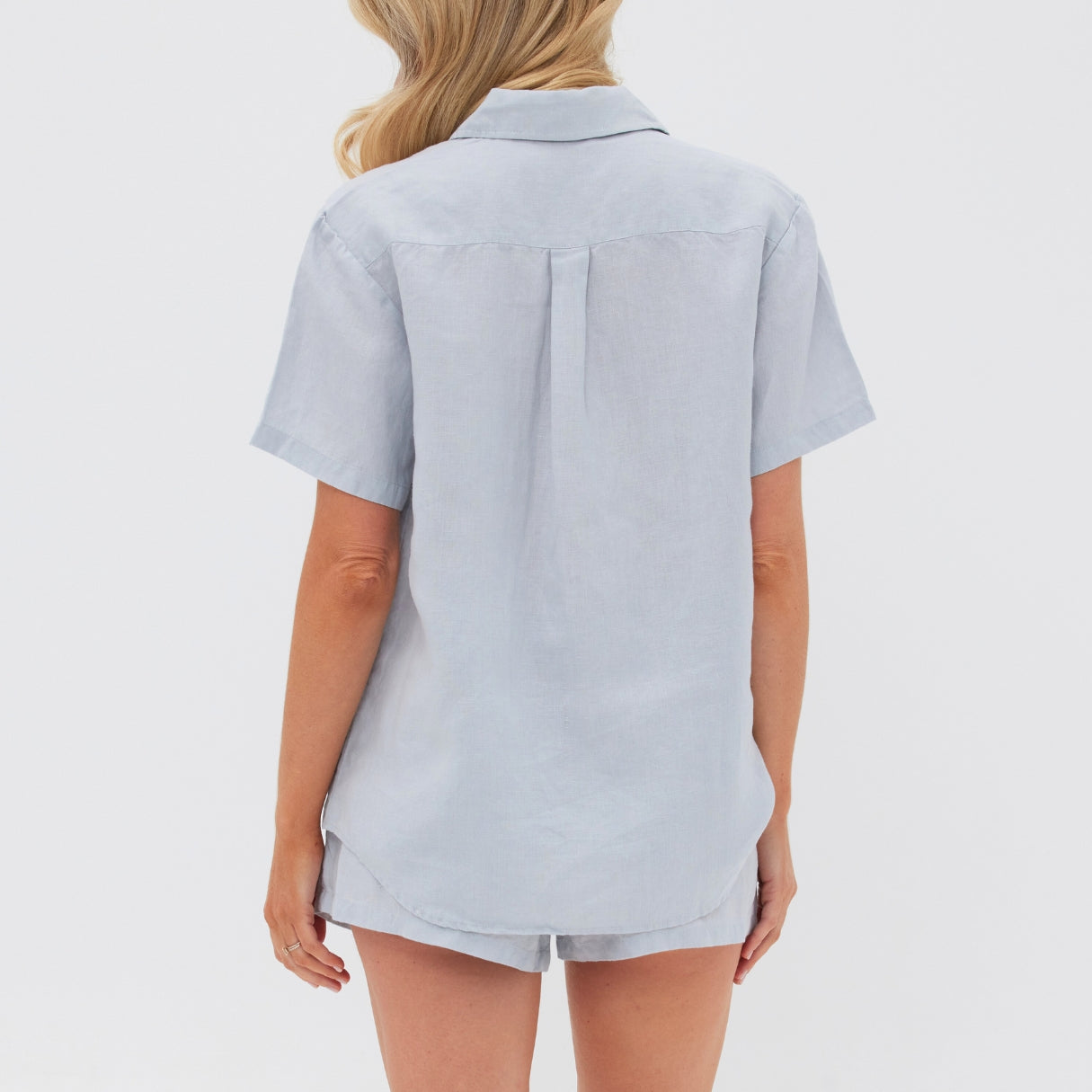 Mist Linen Pyjama Short