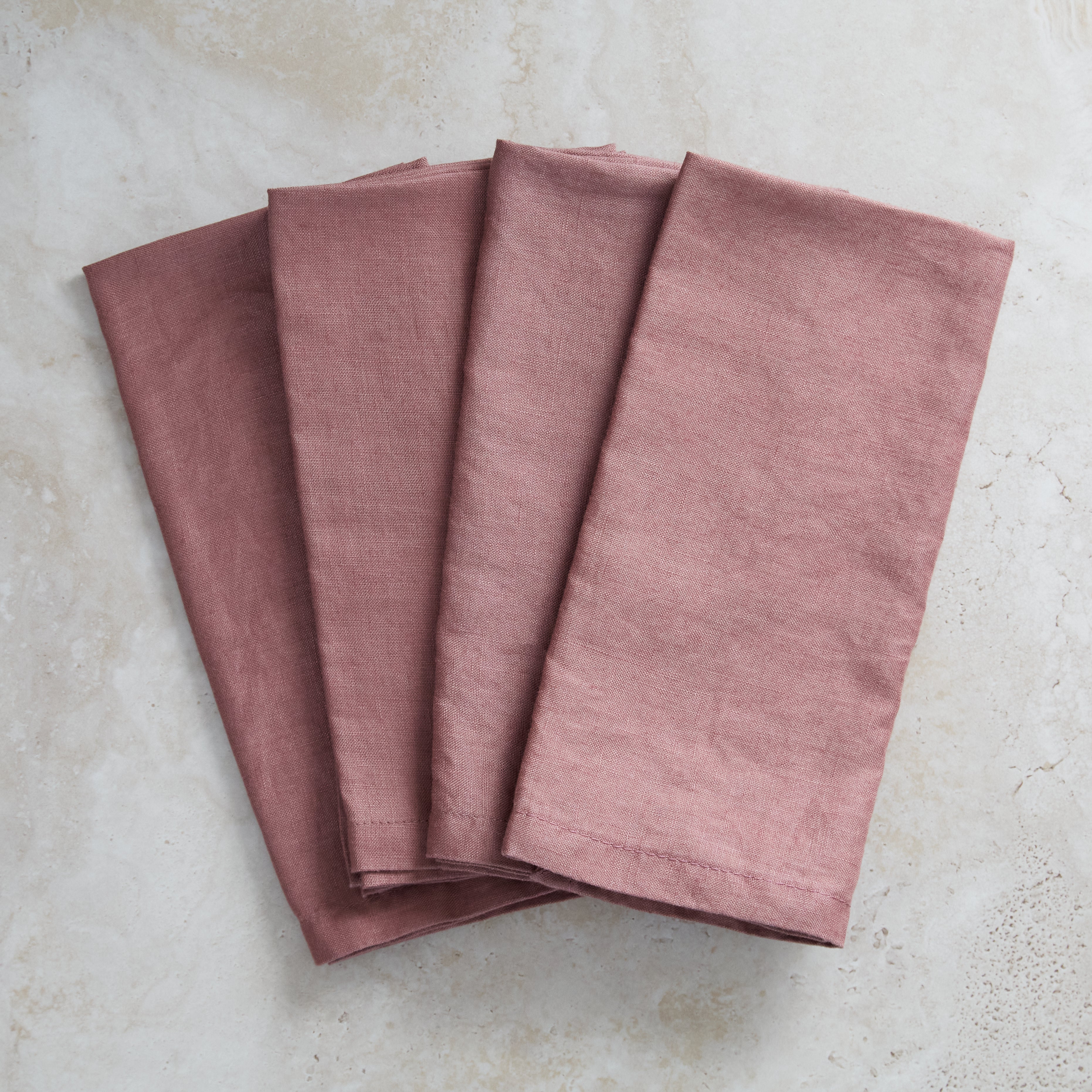 Native Berry Linen Napkin