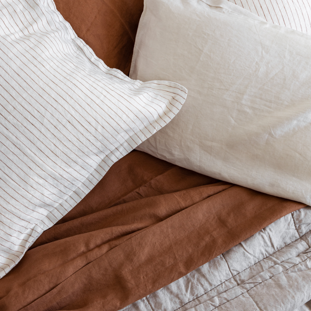 Cream Neutral King Pillow