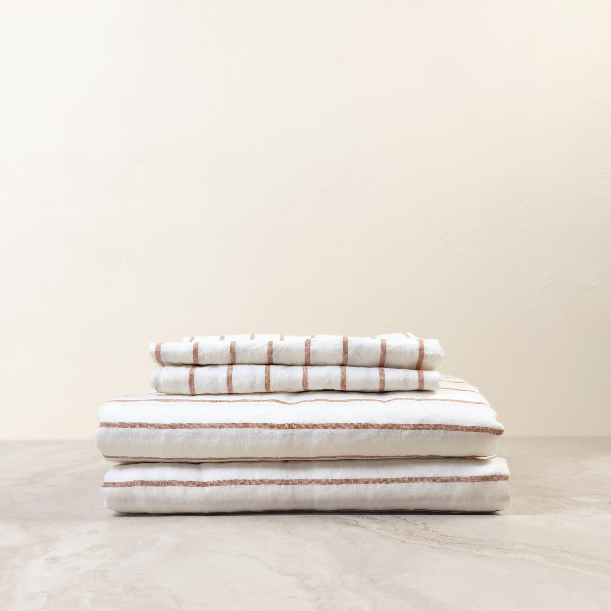 Linen Sheet Sets Stripes