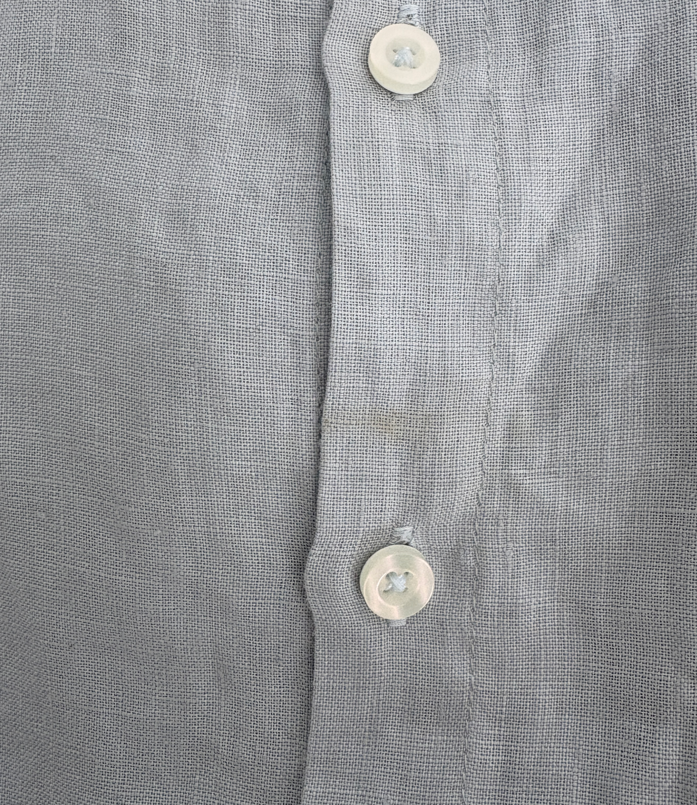 Mist Linen Pyjama Shirt - I'm Not Perfect!