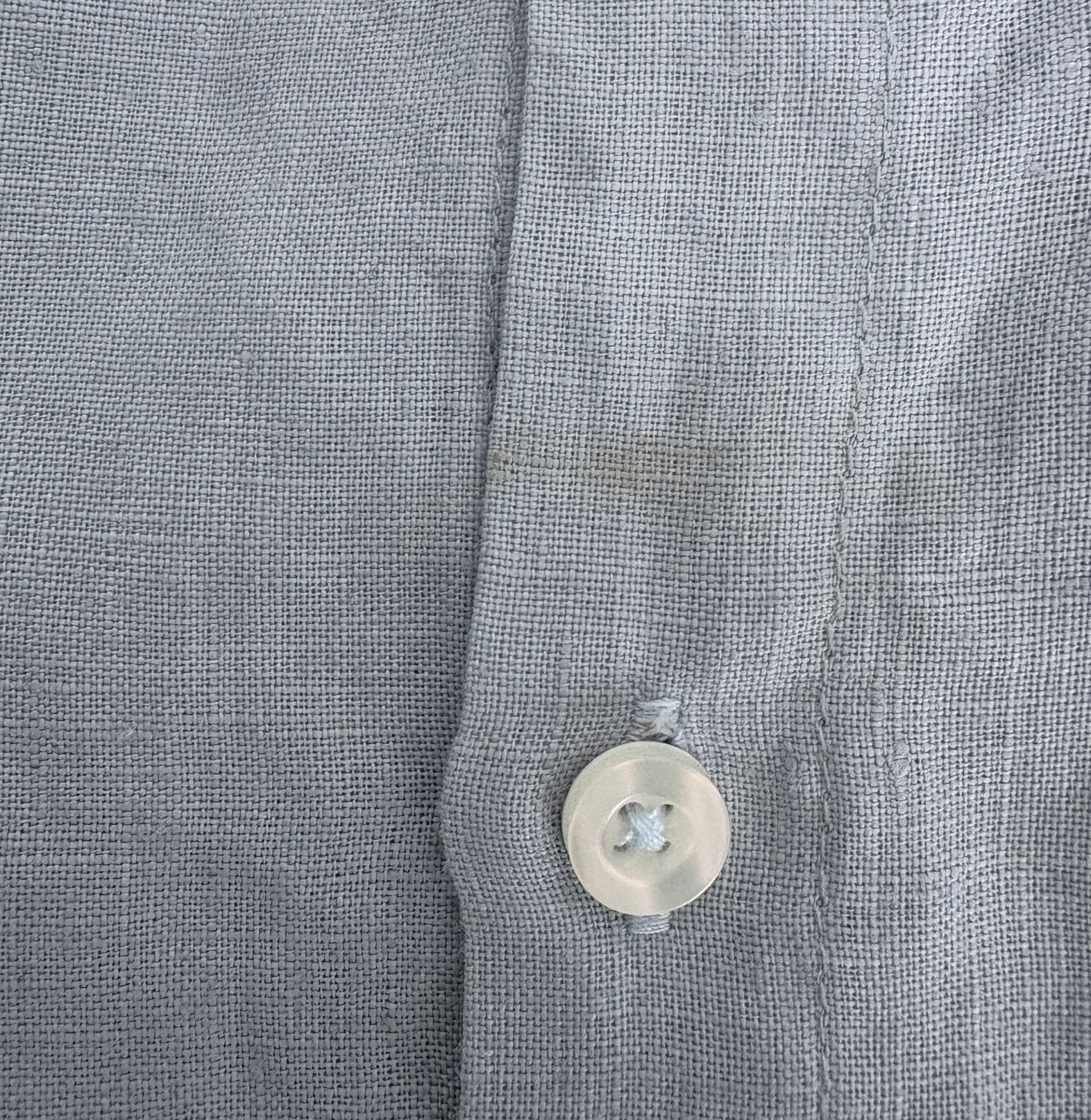 Mist Linen Pyjama Shirt - I'm Not Perfect!