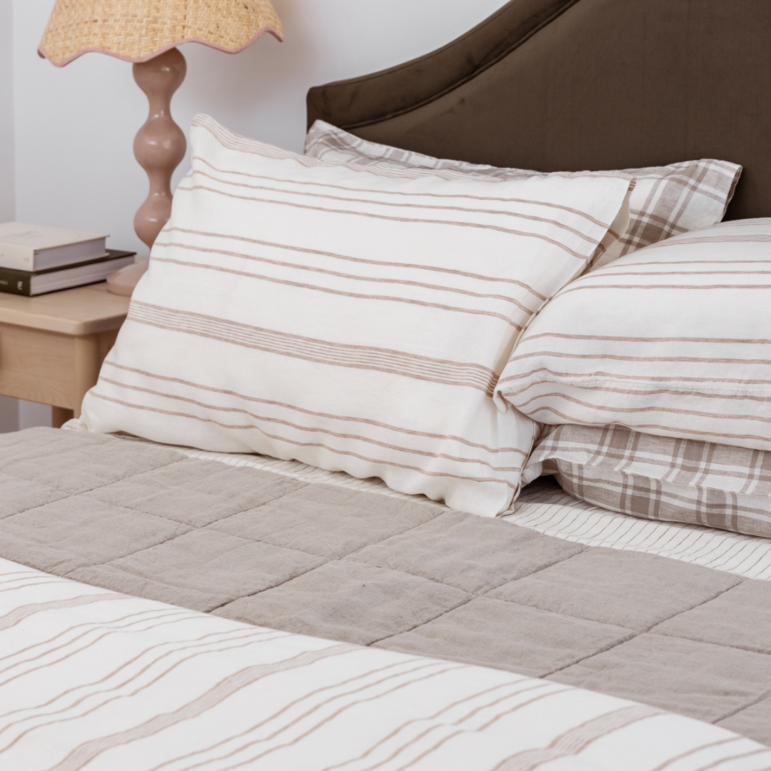 Sienna Amalfi Striped Duvet Set