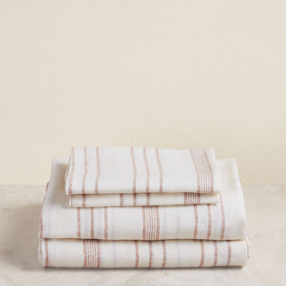 Sienna Amalfi Striped Sheet Set