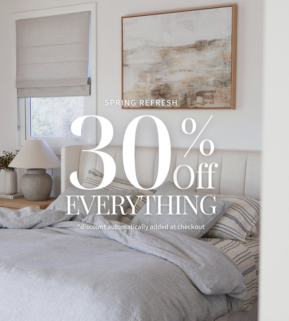 Linen Bedding 30% Off Sitewide