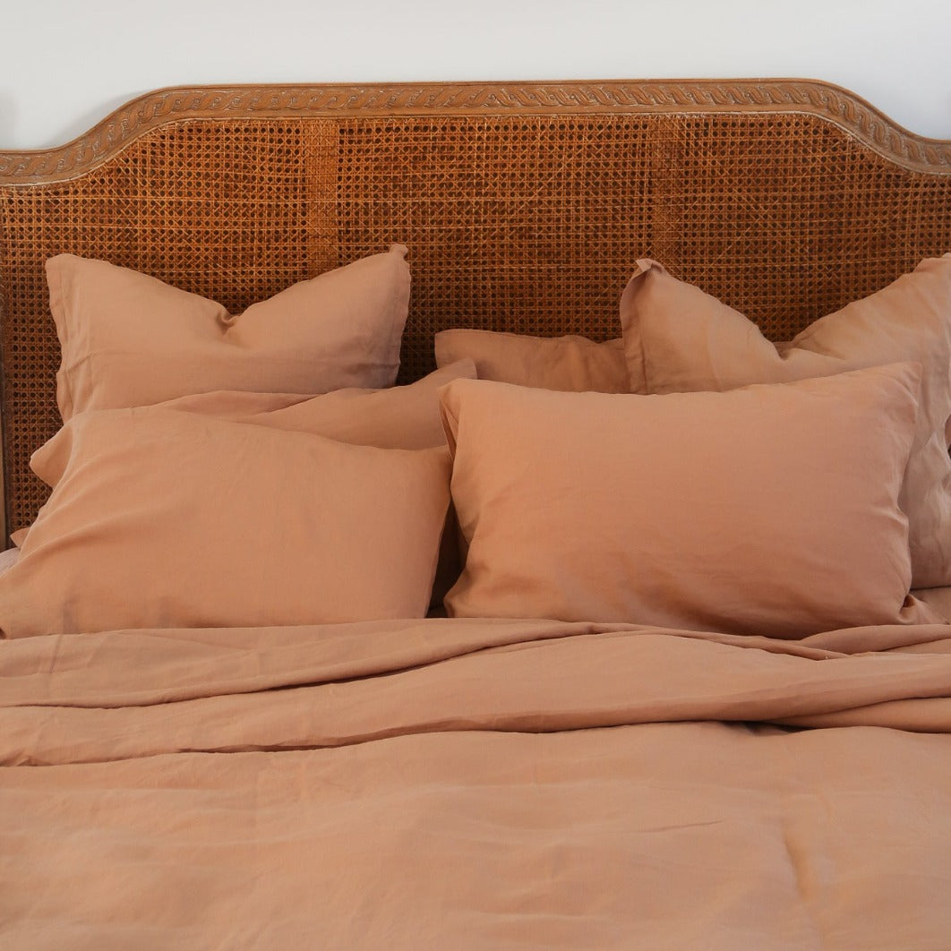 Fawn Linen Pillowcase