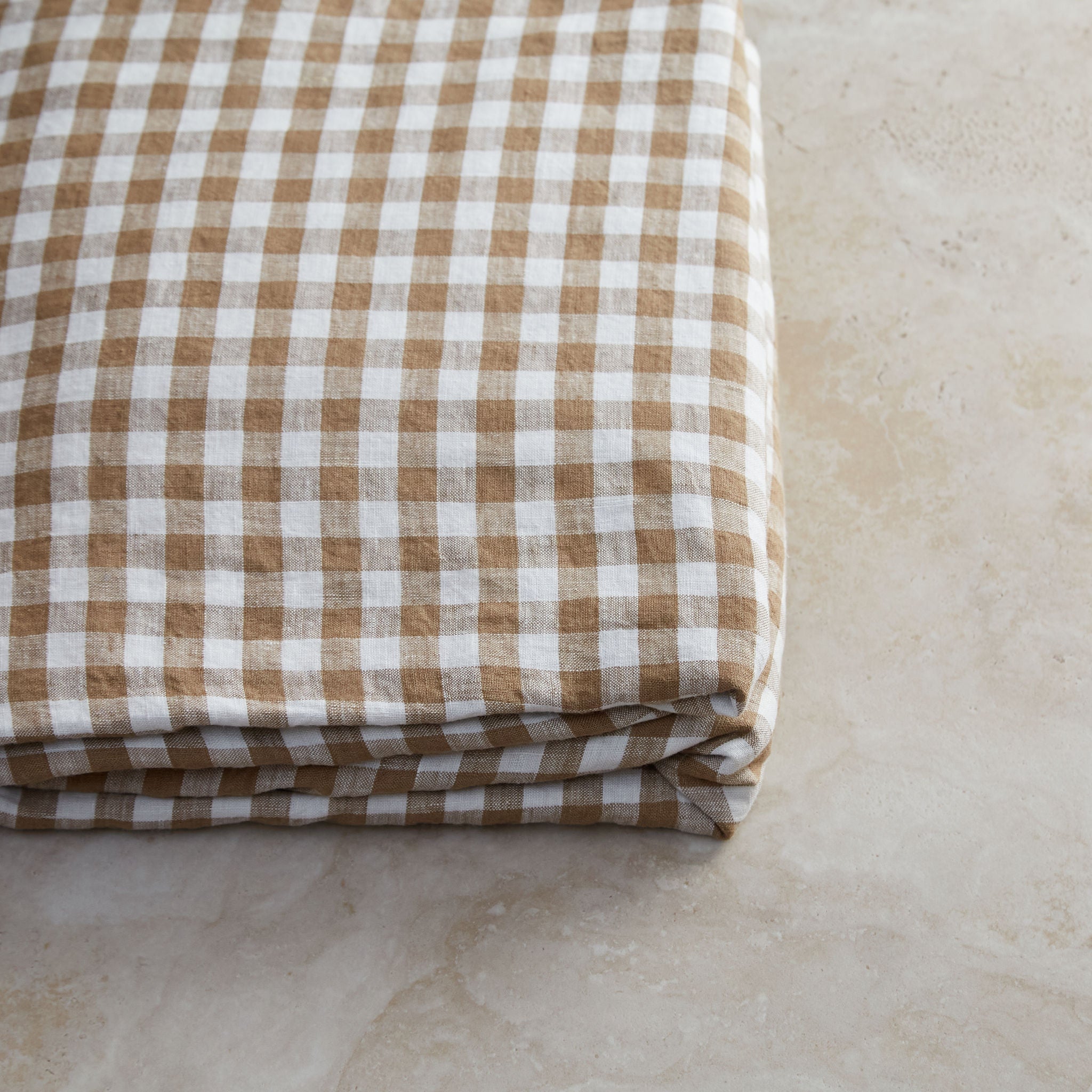 Coco Gingham Fitted Sheet